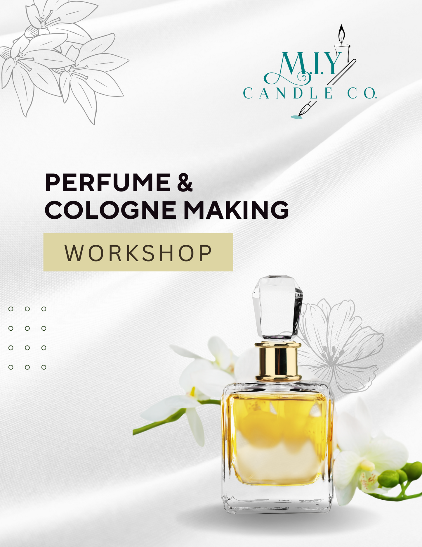 Perfume & Cologne Making Workshop (Ongoing Dates)