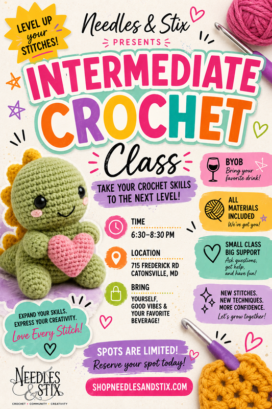 Intermediate Crochet Class