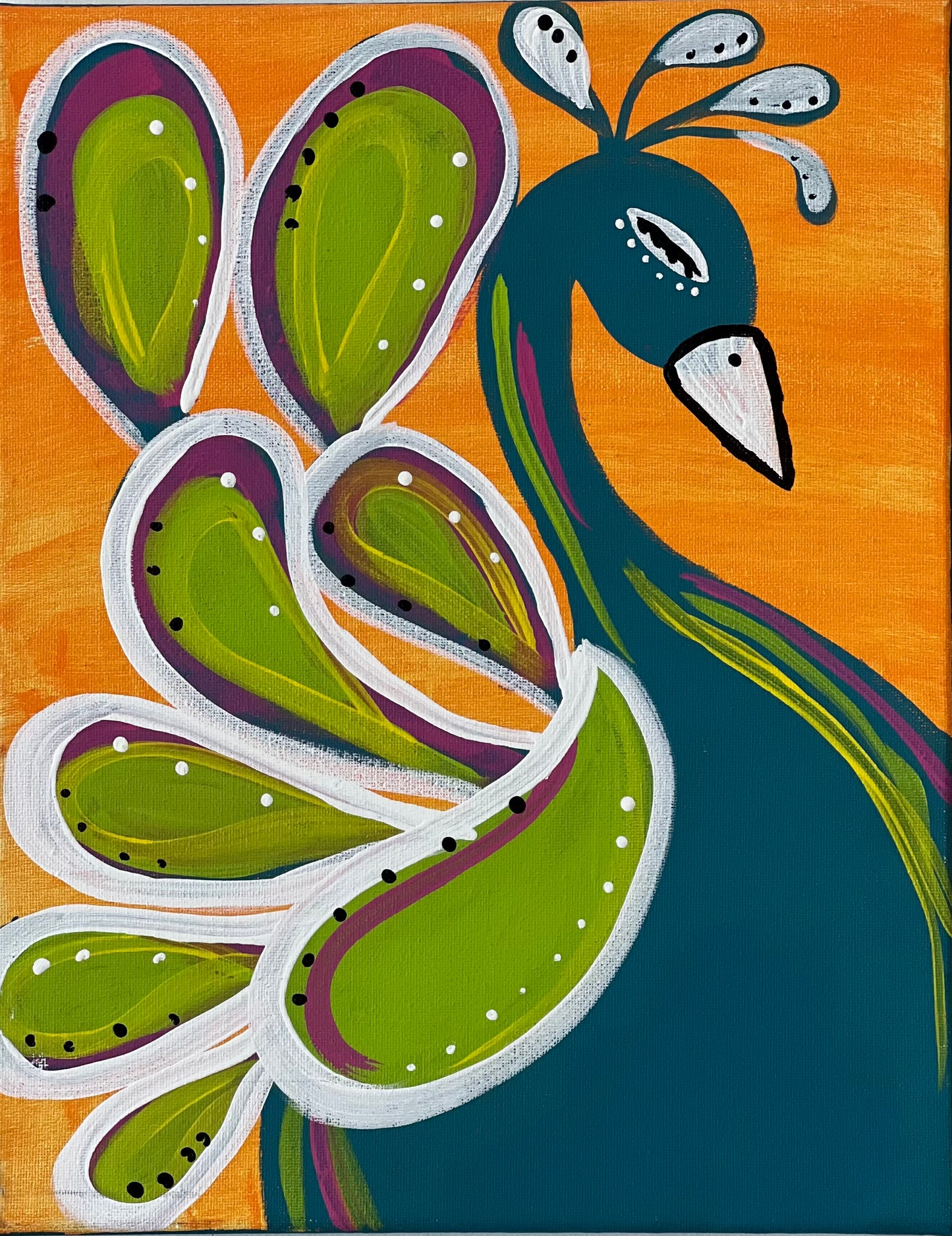 Paint & Sip (Peacock)