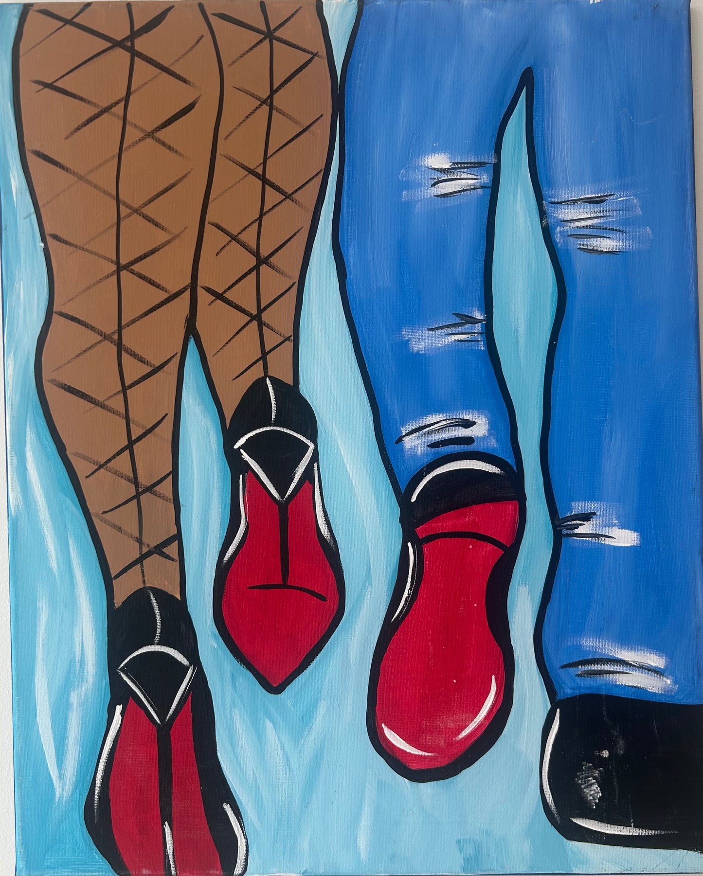 Paint N' Sip (Red Bottoms on the town)