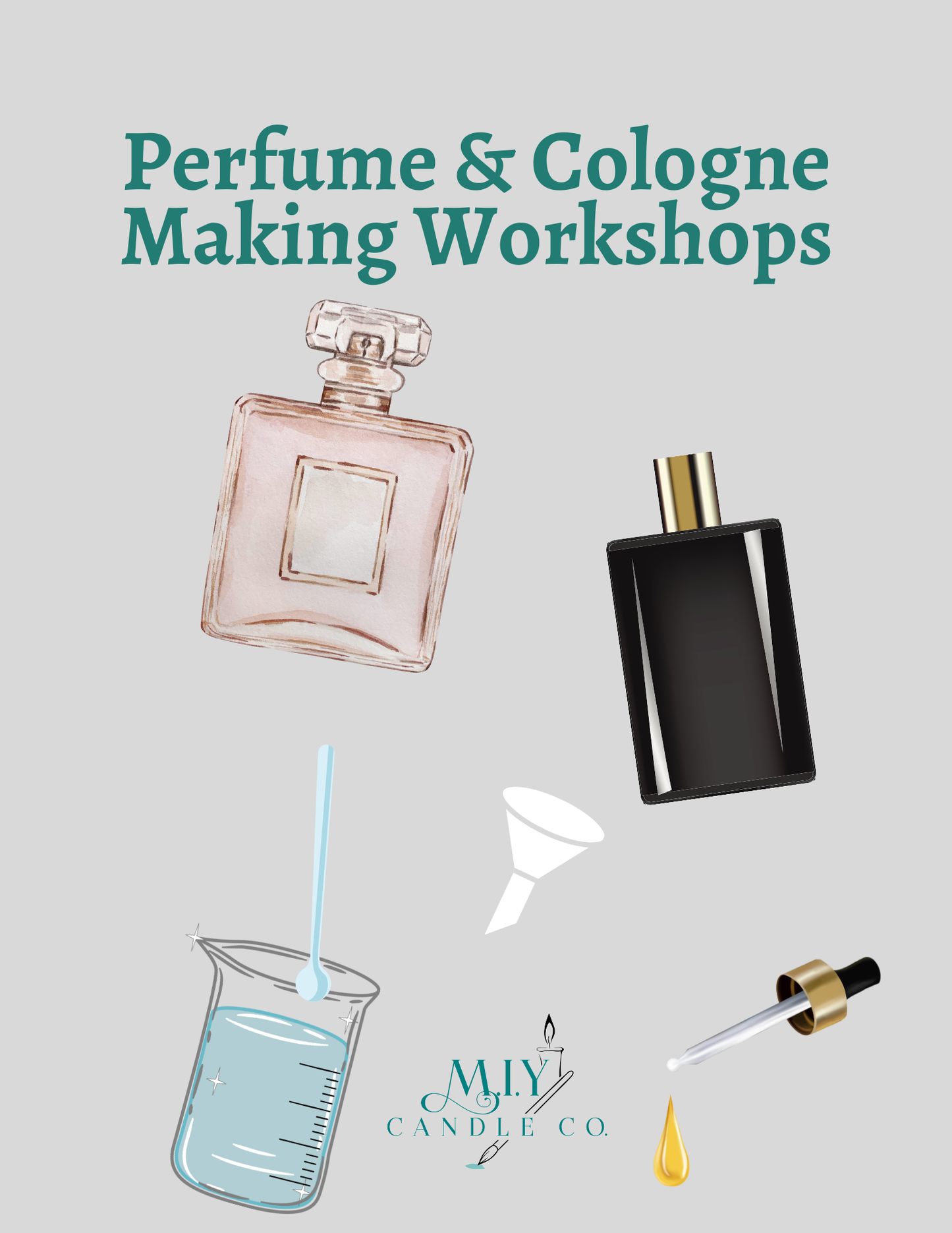 Perfume & Cologne Making Workshop (Ongoing Dates)